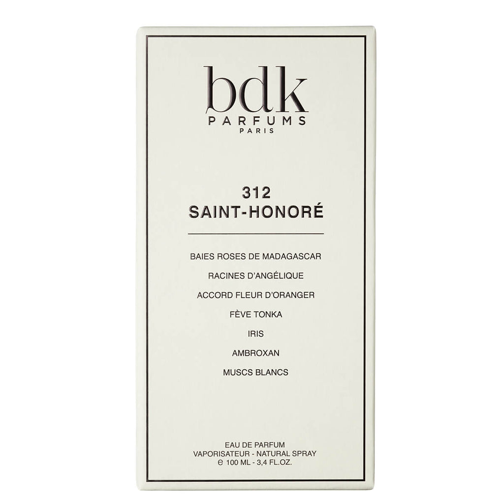 BDK Parfums 312 Saint-Honoré EDP 100ML Parfüm