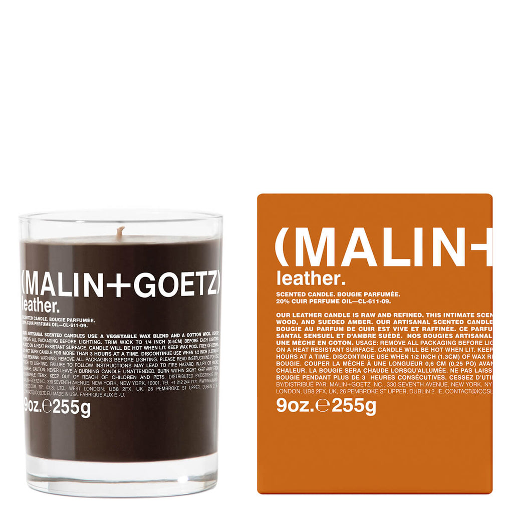 Leather Candle 255GR Kokulu Mum
