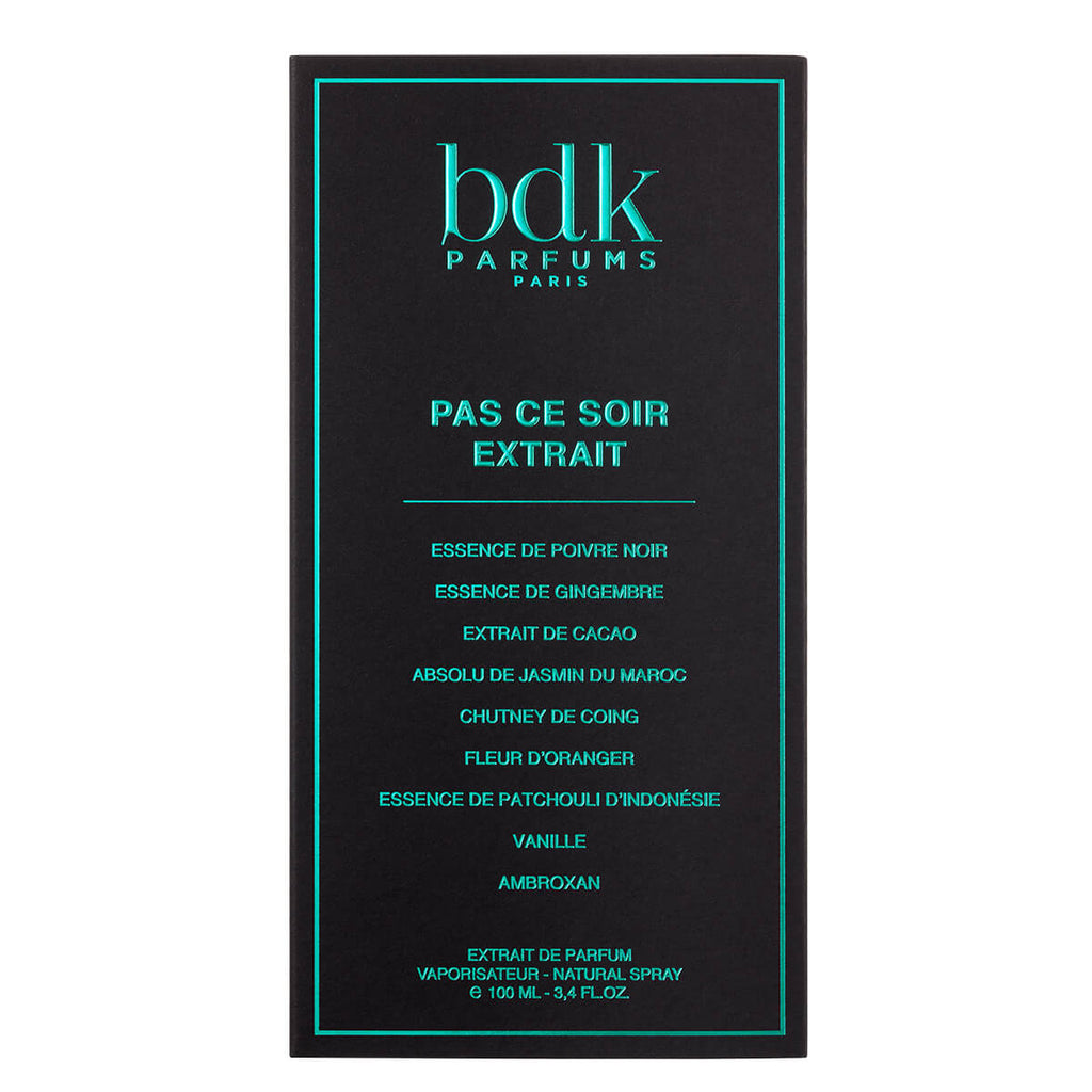 BDK Parfums Pas Ce Soir Extrait EDP 100ML Parfüm