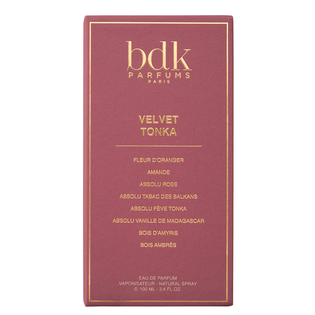 BDK Parfums Velvet Tonka EDP 100ML Parfüm